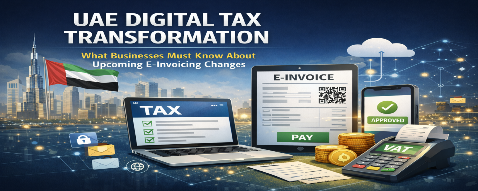 UAE Digital Tax Transformation What Businesses Must Know About Upcoming E-Invoicing Changes