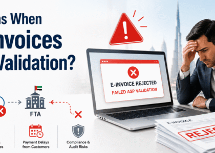 What Happens When UAE E-Invoices Fail ASP Validation