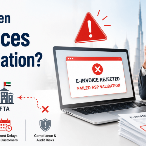 What Happens When UAE E-Invoices Fail ASP Validation